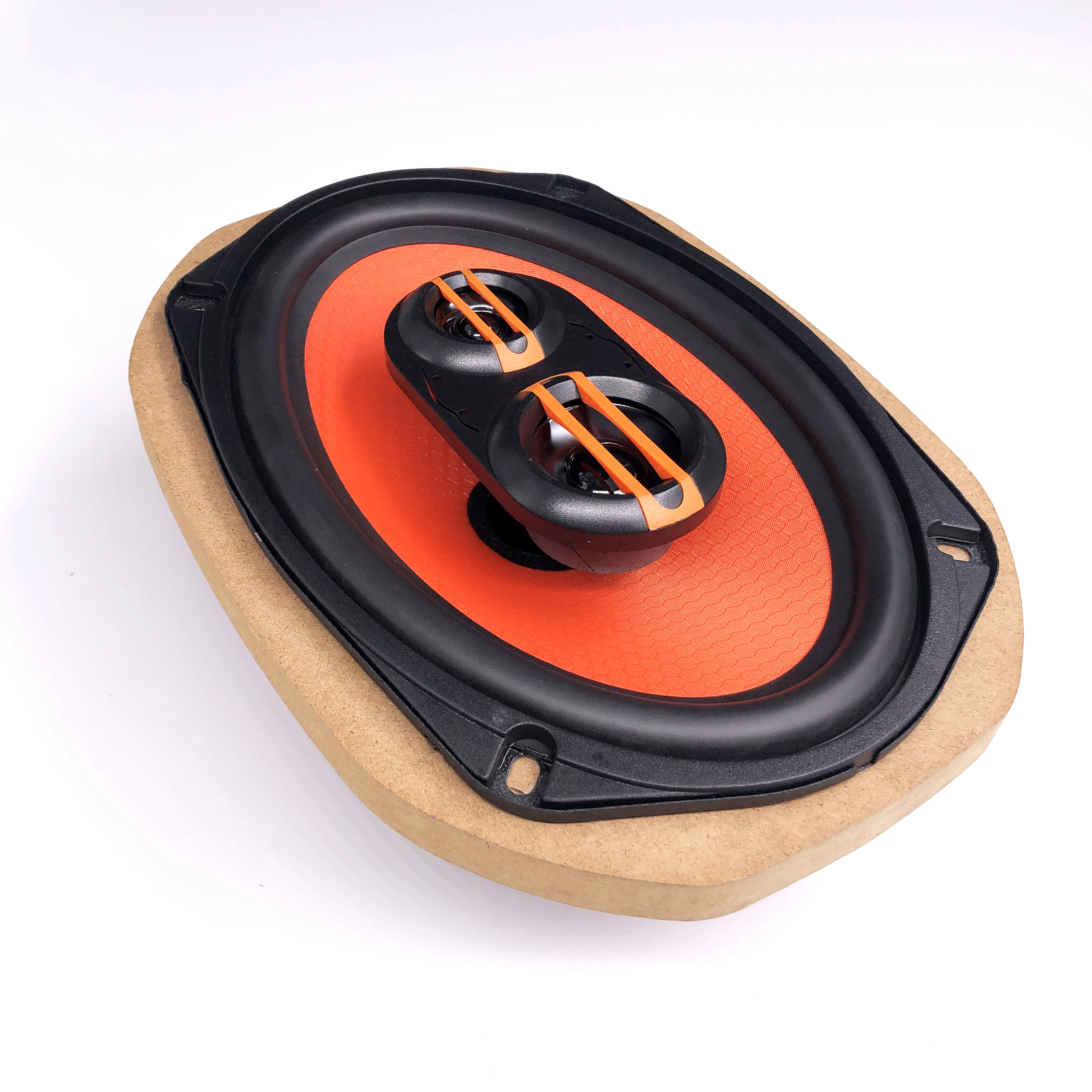 Spessore 2 pezzi 6X9 pollici universale per auto Stereo altoparlante distanziatore anelli in legno Mat adattatore supporto staffa Audio per camion Bus auto