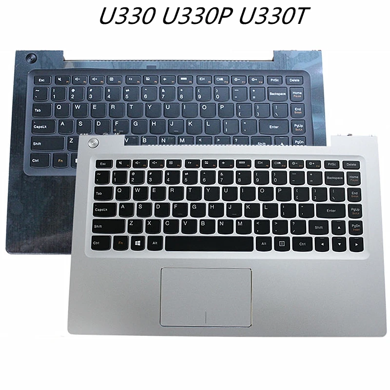 

New Laptop Palmrest Housing Cover Keyboard Housing Topcase Top Cover For Lenovo U330 U330P U330T