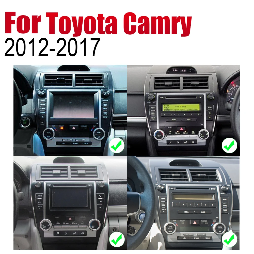 Автомагнитола 2 Din Android Автомобильный плеер для Toyota Camry 2012 2013 2014 2016 2015 2017