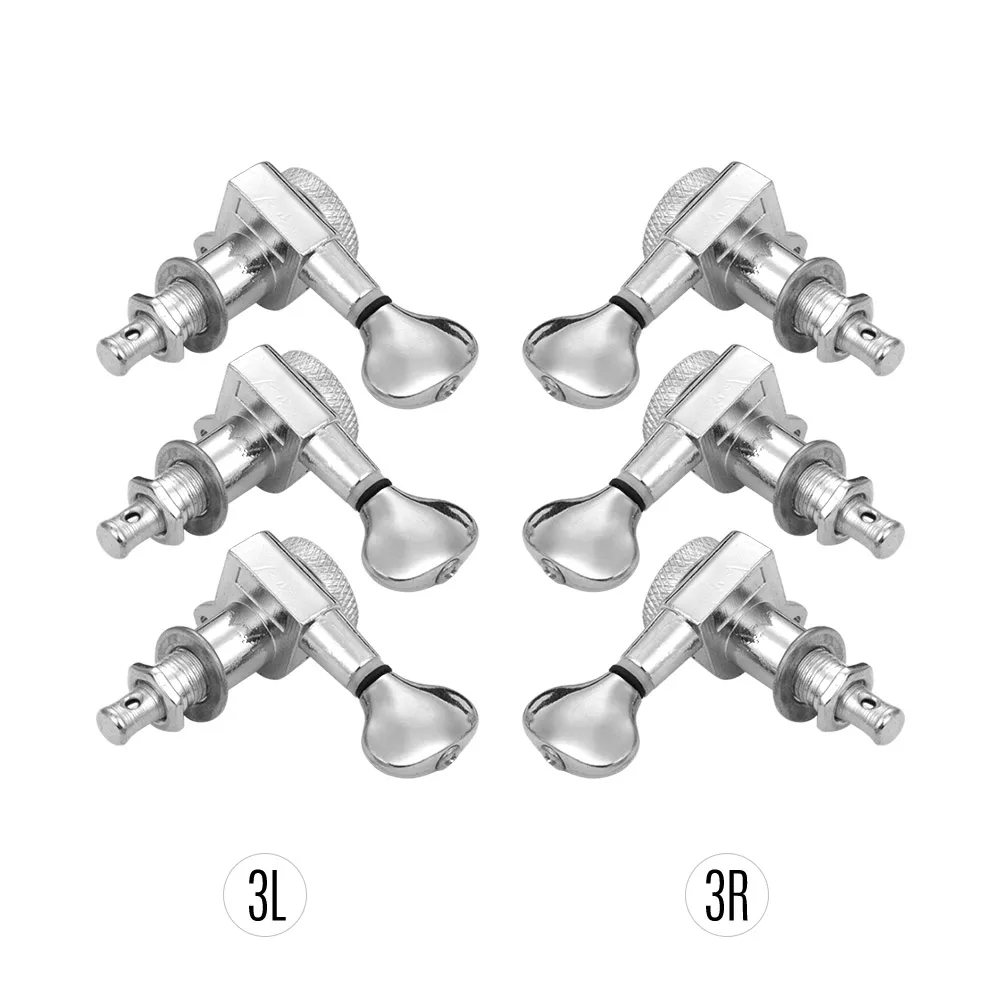 6 шт. головки для гитарного станка ручки настройки струн блокировочные тюнеры