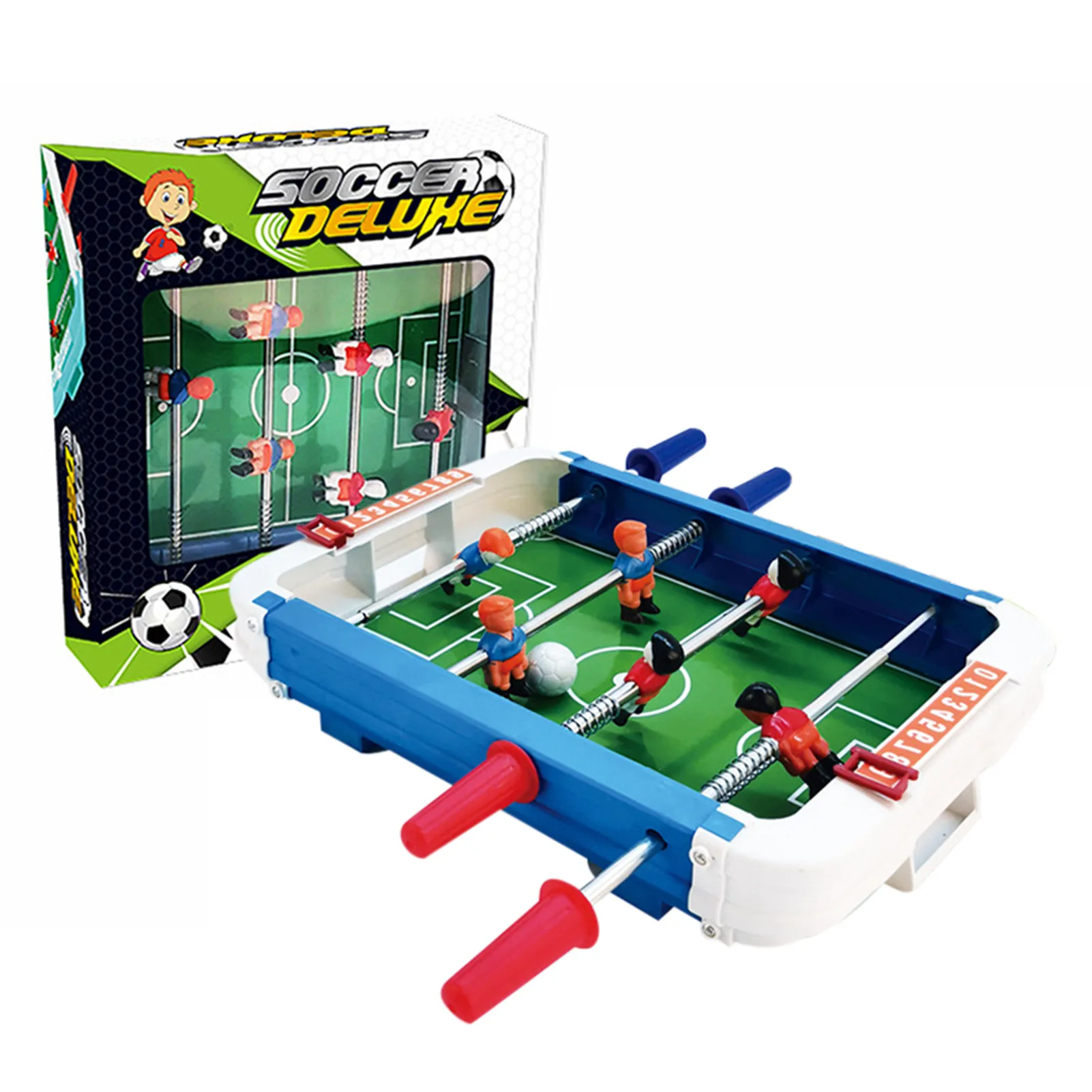 

Table Football Toy Durable Interesting Board Game For Indoor Competitive Battle Table Game Parent-child Interactive Board Game