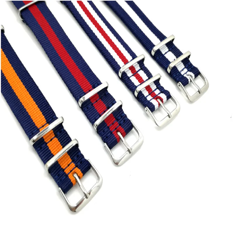 

Shadowshark 18mm/20mm/22mm Watch Band Polyester Nylon Suitable For DW Upset Waterproof Recreational Style The New Summer 2021
