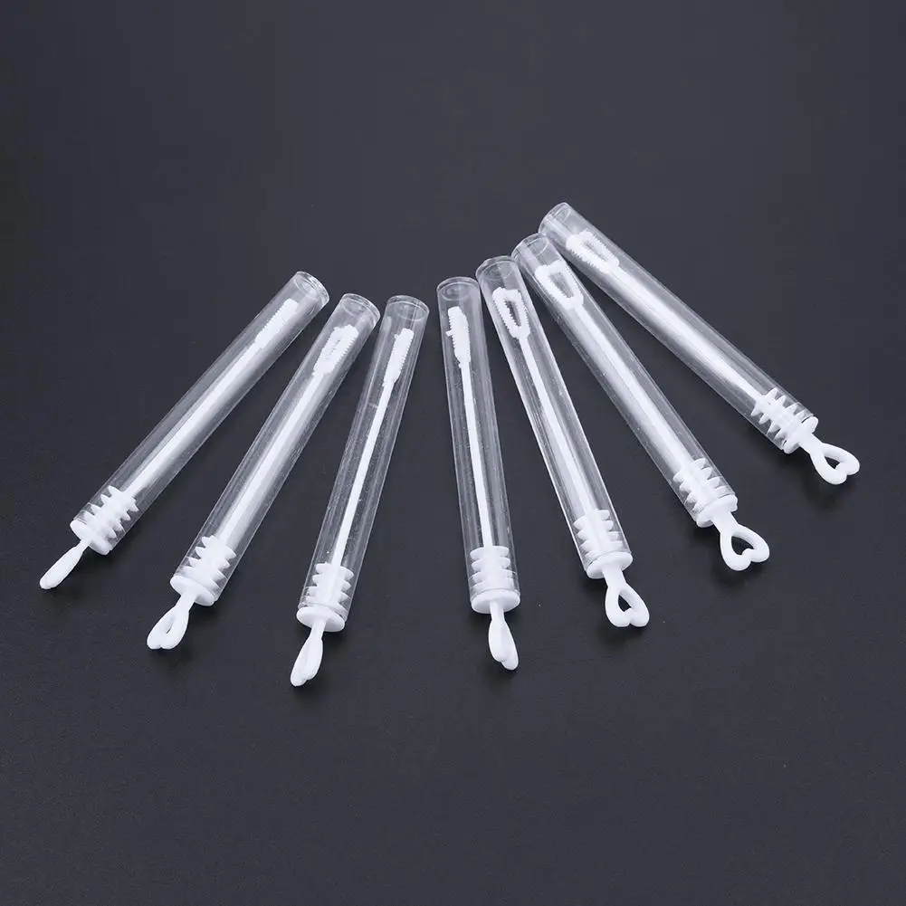 

100pcs Empty Bubble Soap Bottles Wedding Birthday Party Children Toy Baby Shower Bubbles Maker Kids Outdoor Fun Bubble Toy