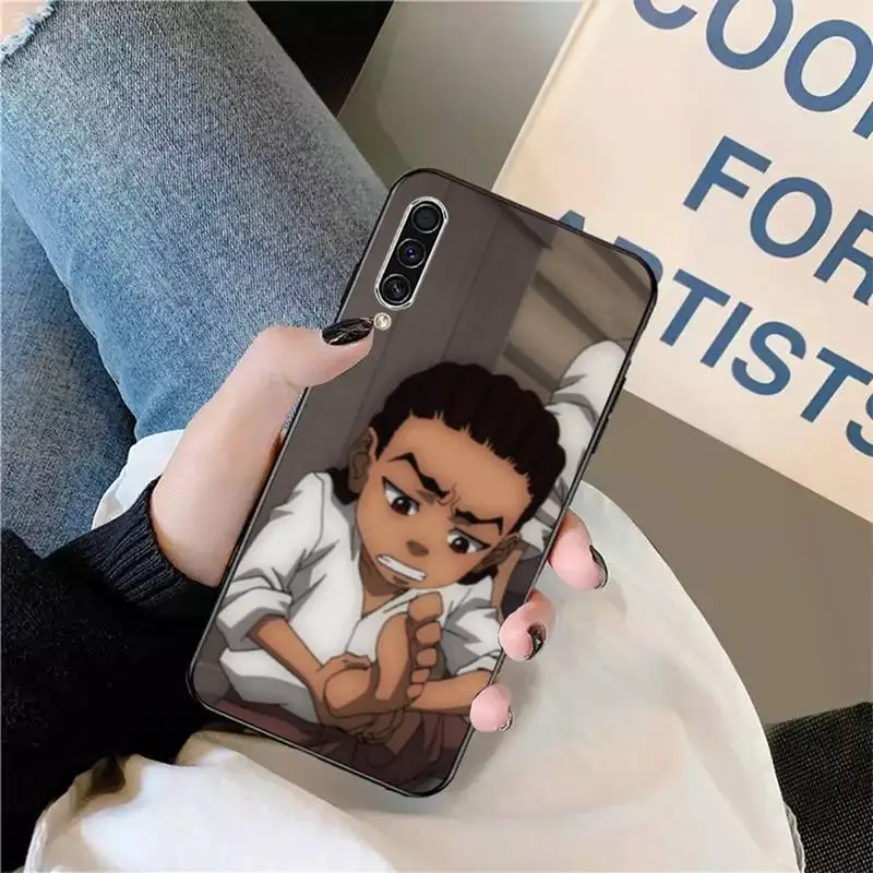 

Huey Freeman Boondocks Phone Case For Samsung galaxy S 9 10 20 A 10 21 30 31 40 50 51 71 s note 20 j 4 2018 plus