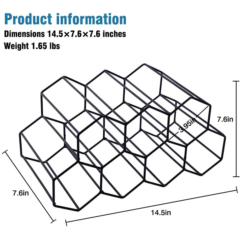 Черная сотовая столешница экономия места на 7 отверстий стойка для красного и