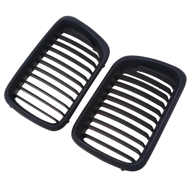 Передняя радиаторная решетка POSSBAY матовая черная для BMW 3 Series E36 318ti/320i Touring 1996 1997 1998