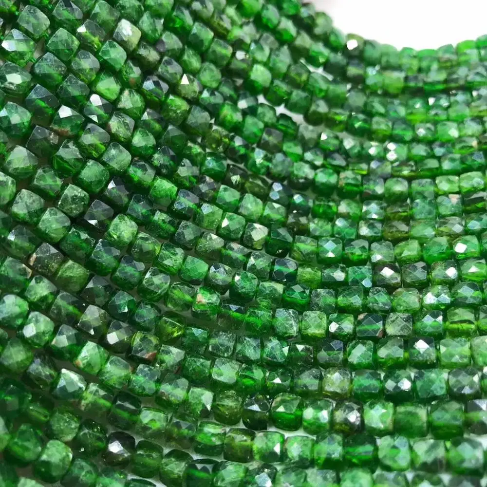 Apatite зеленый/синий квадратный граненый 4-5 мм для изготовления ювелирных изделий