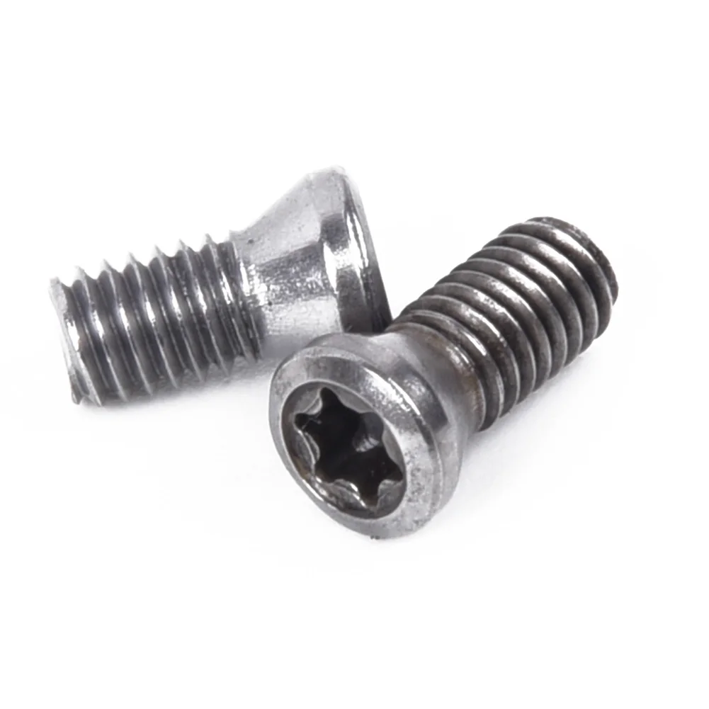 

20pcs M4 X 10mm Insert Torx Screw For Carbide Inserts Lathe Tool Button Head CNC