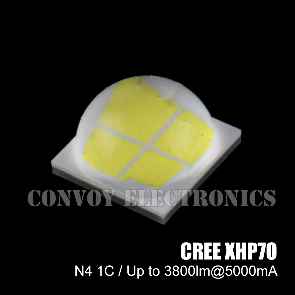 CREE XLAMP XHP70 N4 1C / N2 3A с 20 мм медной пластиной DTP | Лампы и освещение