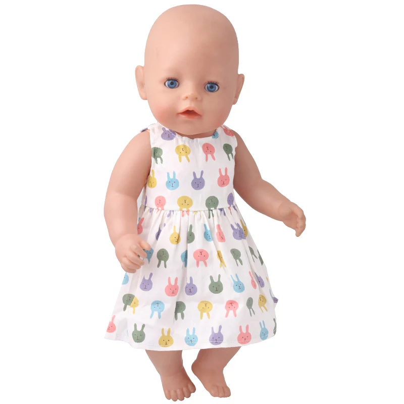 Кукольный Костюм Русалки для новорожденных размер 18 дюймов 43 см черного цвета