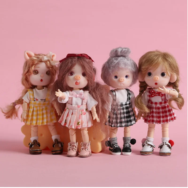 M0027 детские игрушки ручной работы 1/12 ob11 кукла с хорошим сцеплением Suge BJD / SD