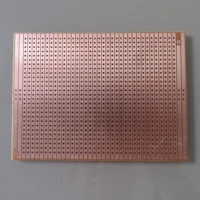 10pcs stripboard veroboard vero prototype print circuit board 7 4x10cm 2 54mm breadboard platine lochraster pcb paper