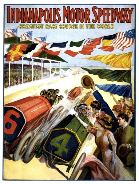

Indianapolis Speed Way, Retro Metal Tin Sign Vintage Metal Decor Wall Plaque