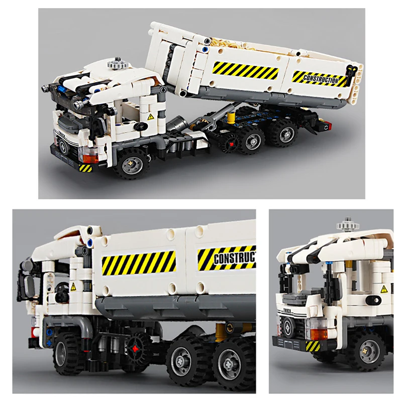 Technic Truck модель 799 шт. Technik фигурки Строительные блоки Набор кирпичей модель Diy Развивающие игрушки для детей подарок на день рождения