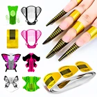 Форма для французского маникюра, для наращивания ногтей, 1 набор