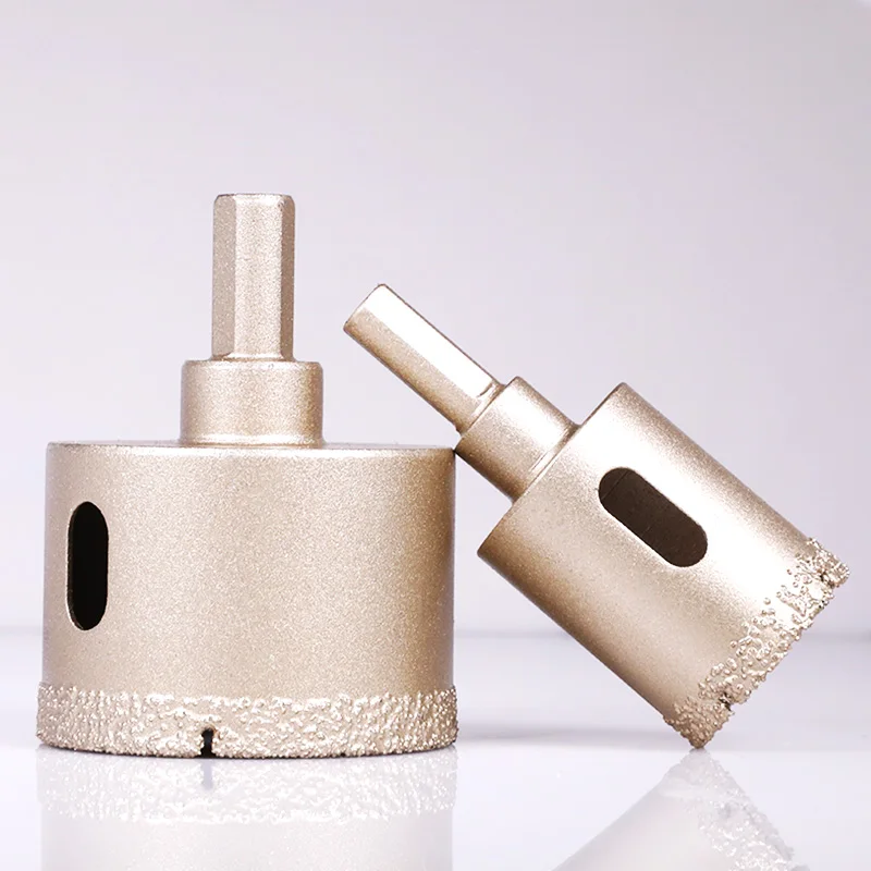 Алмазная пайка сверло твердость мраморная плитка материал керамическая плитка используется в граните, мраморе, скале, камне, раковине и т. Д