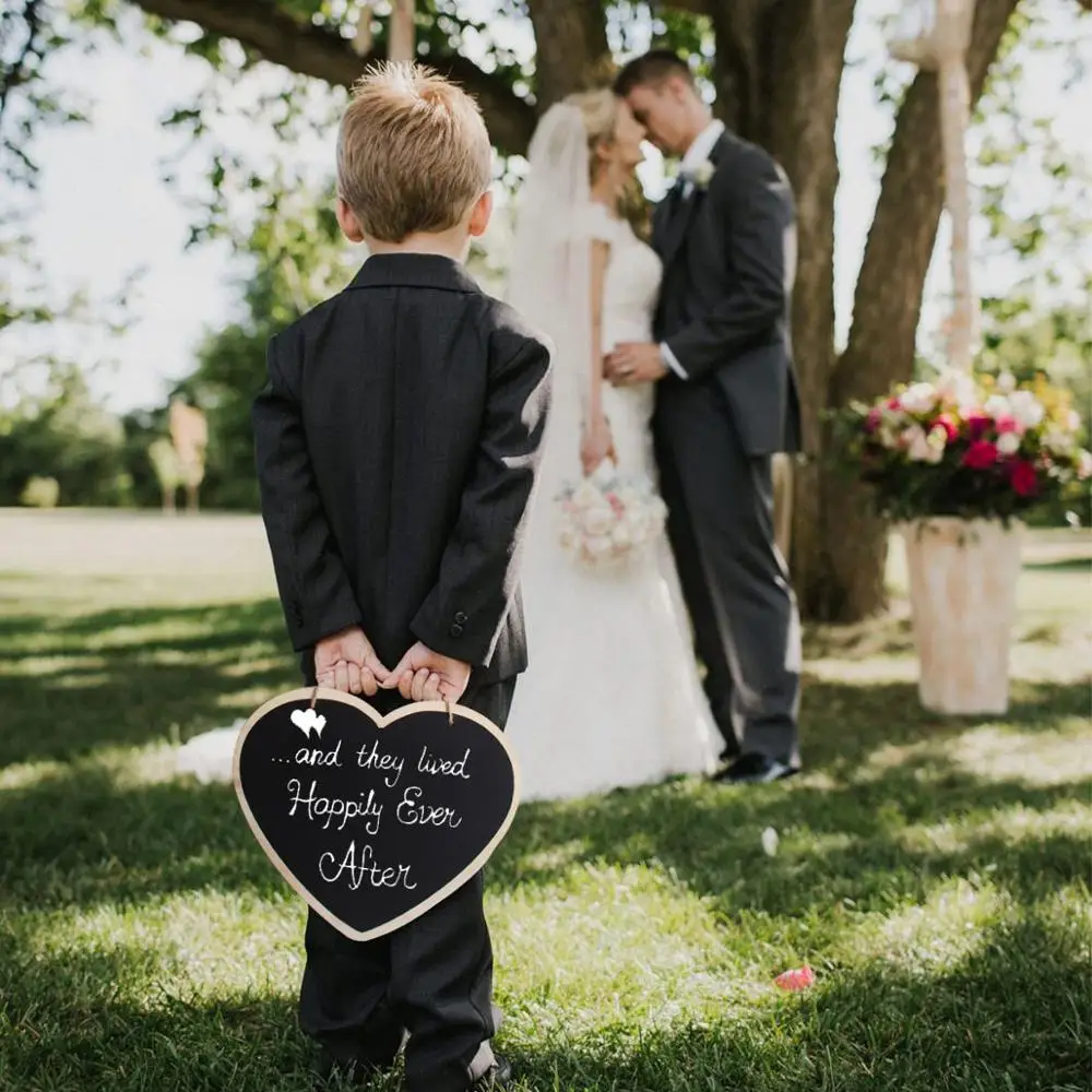 QIFU только что замужний баннер флаг винтажный Свадебный флажок гирлянда реквизит