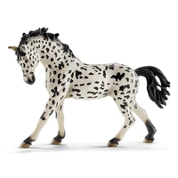 5inch pvc simulation animal model horses 5inch denmark knabstrupper mare toy figure farm life horse fairy garden decoration