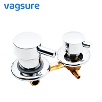 2345 output hole distance 10cm 12 5cm brass shower room faucet without thread mixer tap and diverter for shower set cabin