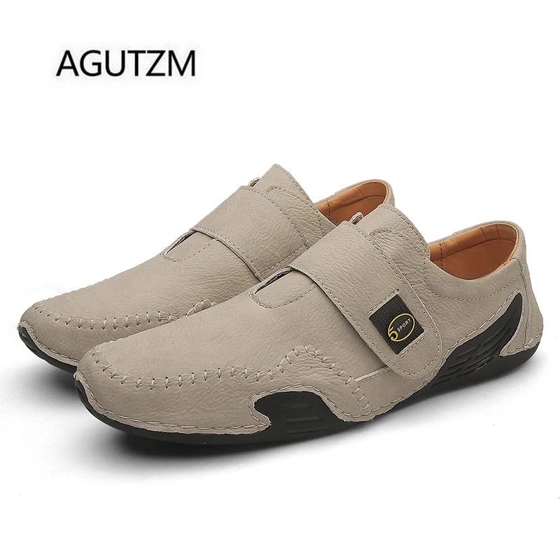 Новинка модная мужская повседневная обувь из искусственной кожи сезон весна