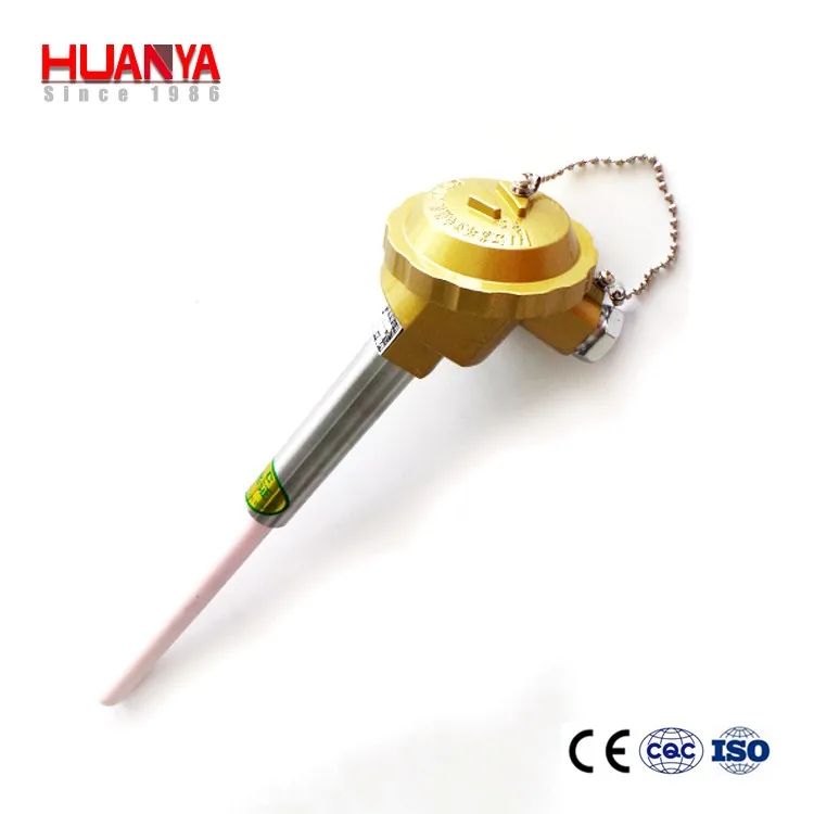 

Temperature sensor B type Platinum rhodium thermocouple with 0.5mm thermocouple wire