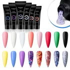 Полигель для наращивания ногтей 15 мл акриловый гель для быстрого наращивания ногтей полигель для маникюра акриловый гель УФ-гель для нейл-арта