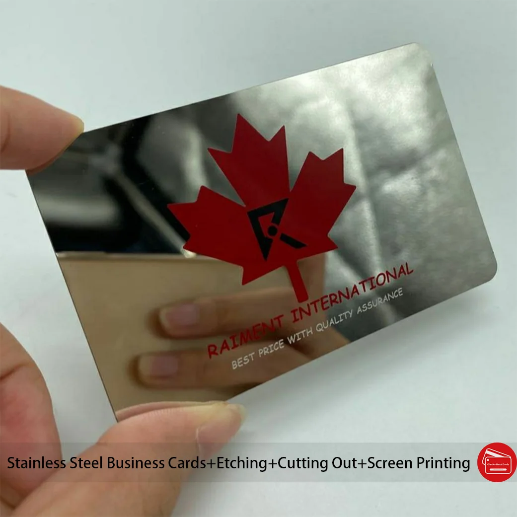 Cheap 304 stainless steel metal card / business |