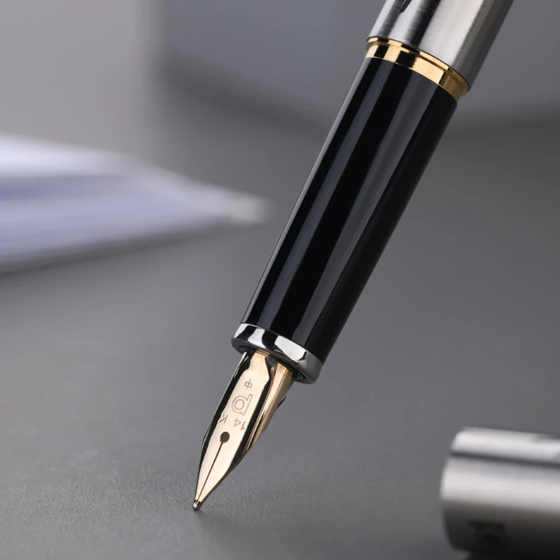 Фонтан платиновая ручка изображениями драконов и феникса Костюм из бамбука