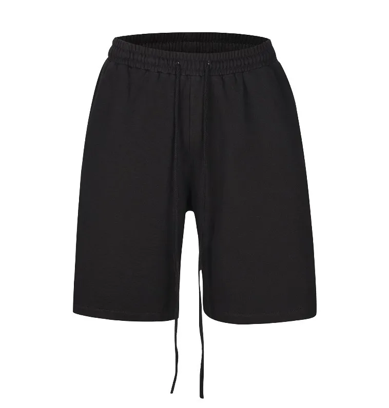 

New 2021 luxury Novelty Men Comfortable Skateboard Metal button Skateboard Street Cotton Casual Shorts Kanye west A201