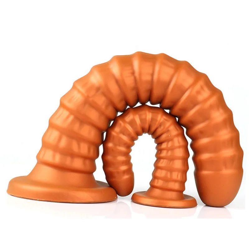 Огромная очень мягкая анальная пробка из жидкого силикона для простаты спуска