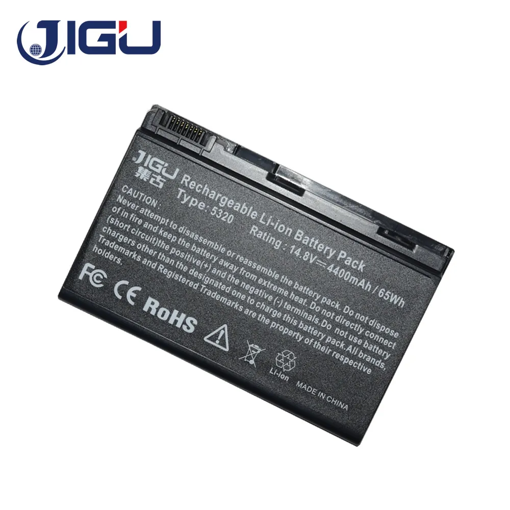 

JIGU Laptop Battery GRAPE34 TM00742 For Acer 5720 5730 5730G TravelMate 5220 5230 5320 5520 5530 5310 5530G 5710 8Cells