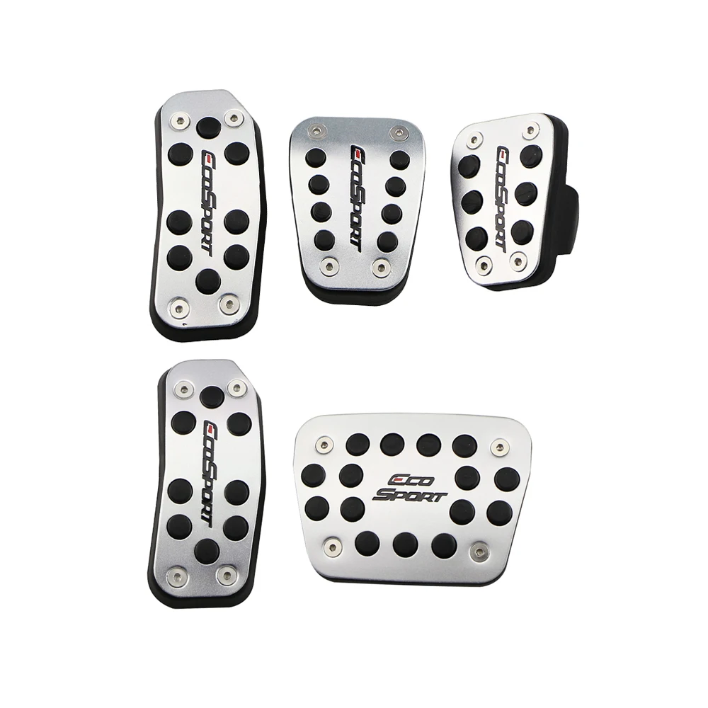 Накладка на автомобильные педали Lilmanta из нержавеющей стали для Ford Ecosport 2012 - 2017 AT MT