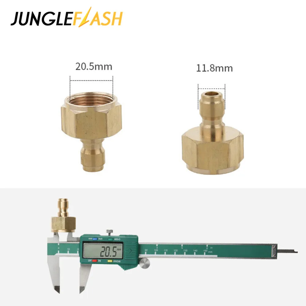 Высокая Давление шайба 1/4 &quotбыстродействующая муфта адаптер Чистая стиральная