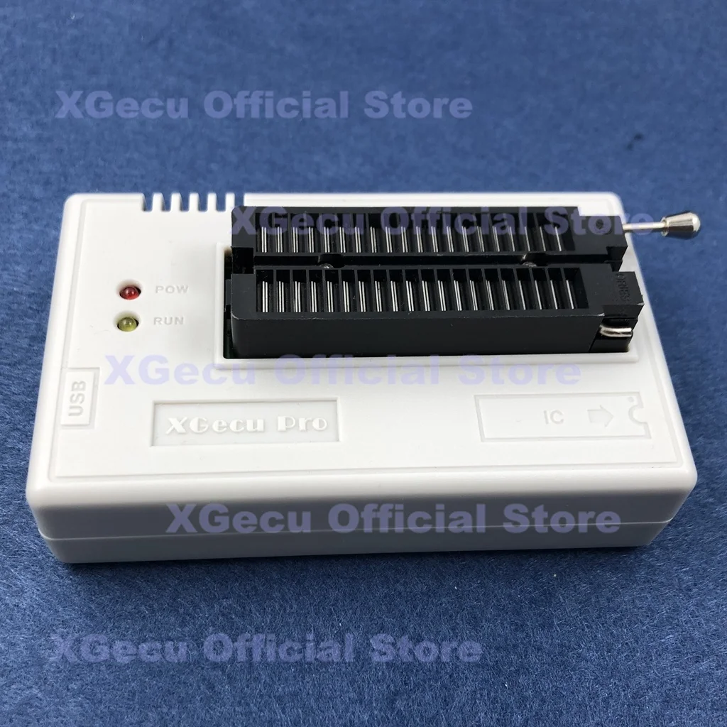 Программатор черный ZIF socket V10.80 XGecu TL866II Plus 16000 + IC SPI Flash NAND EEPROM MCU PIC AVR 4 адаптера