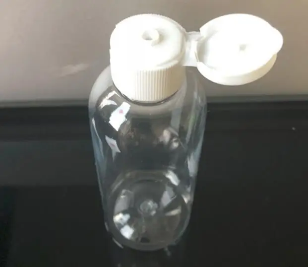 2 шт./Лот 100 мл пластиковый контейнер для жидкого шампуня прозрачный