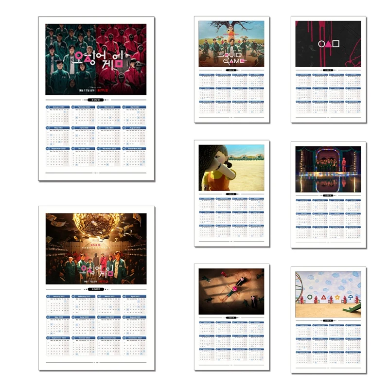 

Простой бытовой календарь 2022 ежемесячный календарь Пробивка карта план этот подвесной календарь большая сетка Примечание