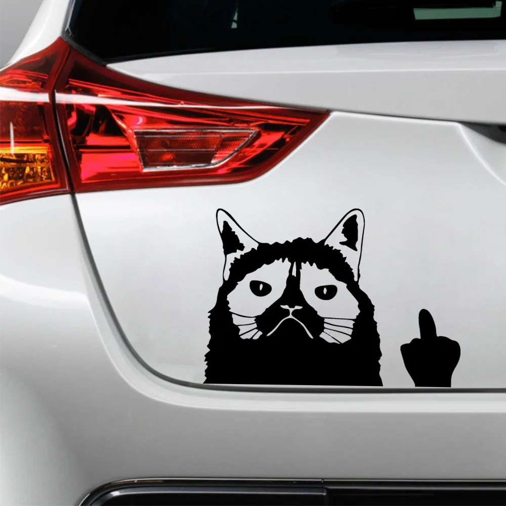 Лидер продаж автомобильная наклейка в виде кошки на зеркало заднего вида