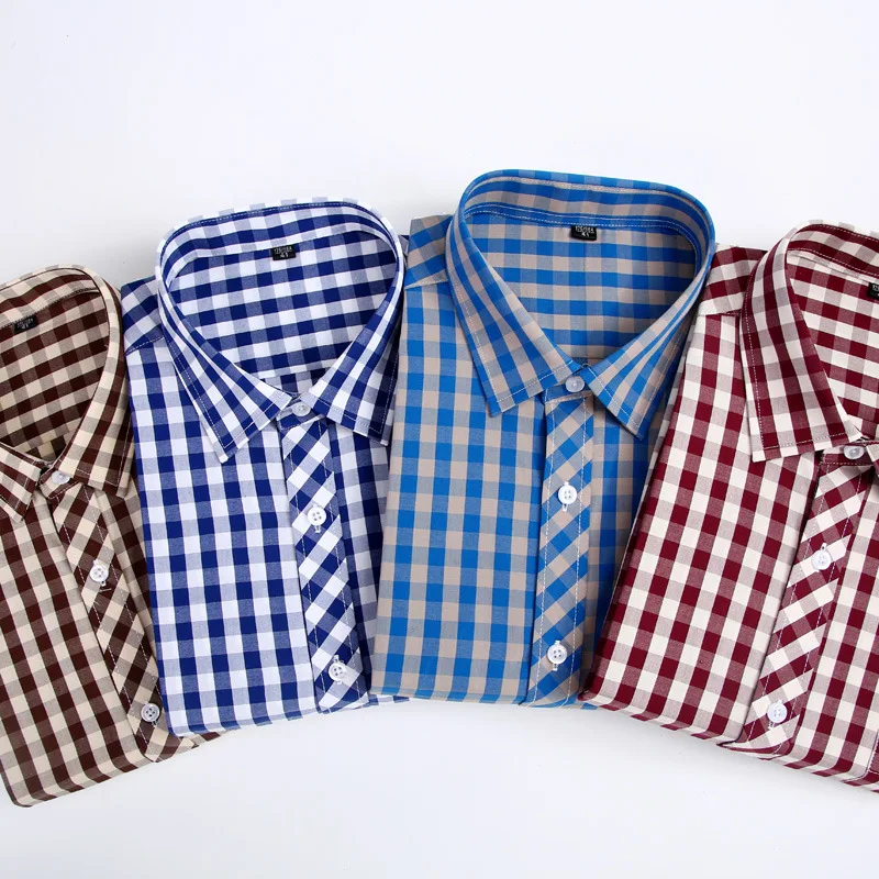 Новинка мужская рубашка с длинным рукавом деловая повседневная оксфордская