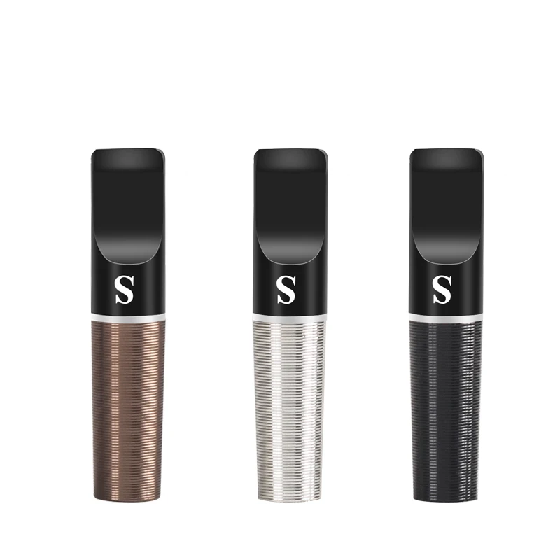 Держатель для сигарет Золотая трубка курения с 2 фильтрами в портативной коробке