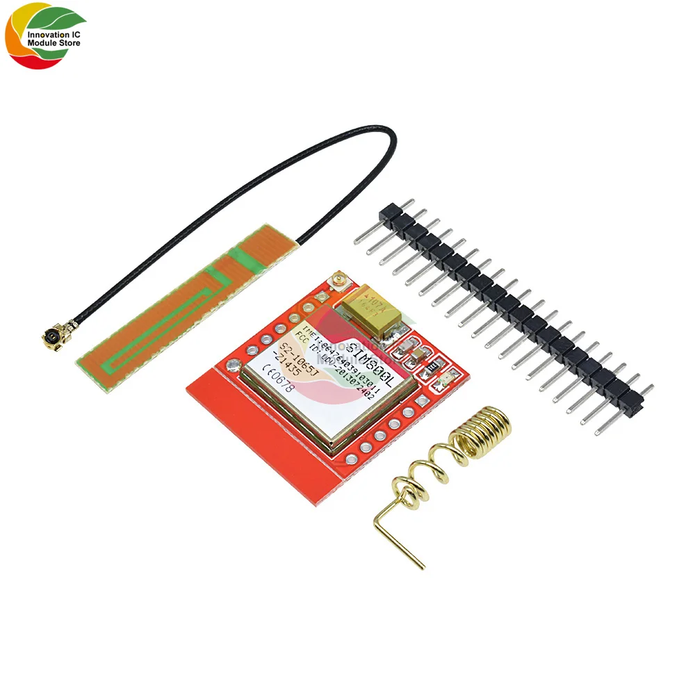 Ziqqucu SIM800L GPRS GSM модуль ядро четырехдиапазонный TTL последовательный порт IPX