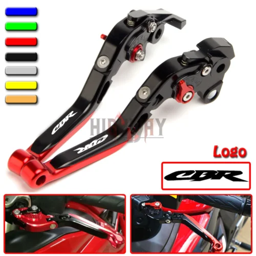 

CNC Aluminum Brake Handle Bar Lever Extendable Folding Adjustable Brake Clutch Levers For HONDA CBR954RR CBR 954 RR 2002-2003