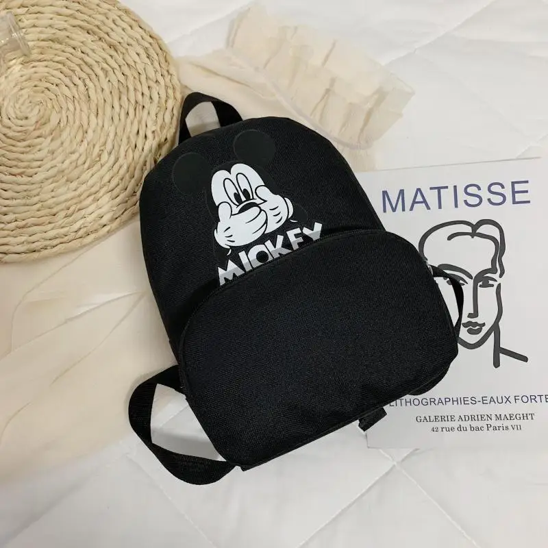 Disney Микки Маус мальчик девочка рюкзак Детская сумка через плечо маленький рюкзак в детский сад школьная сумка мультфильм детская сумка - Цвет: 7