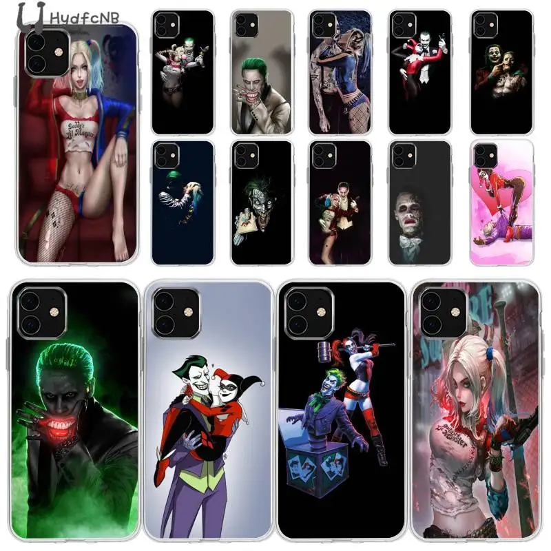LJHYDFCNB Harley Quinn отряд самоубийц Джокер Wink чехол для телефона iPhone 11 pro XS MAX 8 7 6 6S Plus X 5 5S