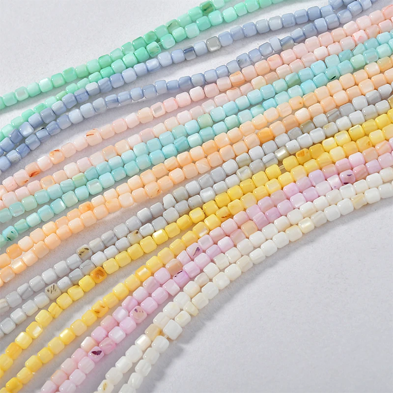 Натуральные красочные пресноводные ракушки горошек трубки бусины с прямым