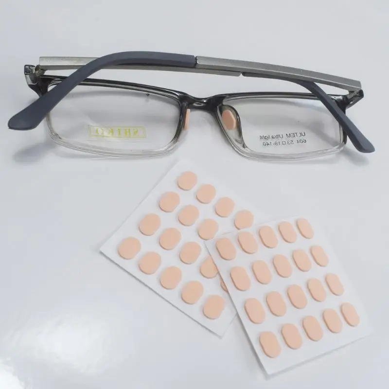 10 пар мягких поролоновых накладок на нос Самоклеящиеся противоскользящие очки