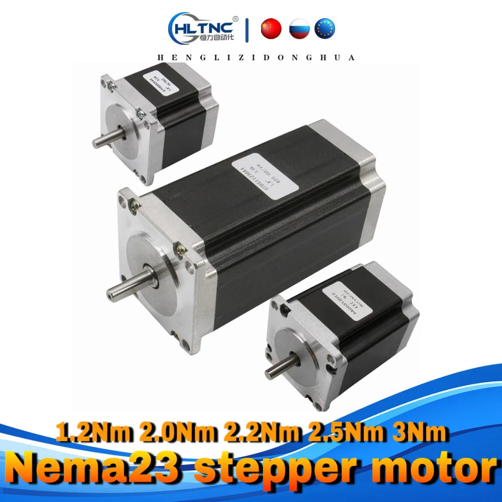 

Шаговый двигатель Nema23 3A 56-112 мм