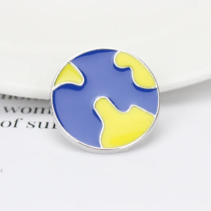 2 шт. креативный мультяшный космонавт космическая серия брошка с каплями масла