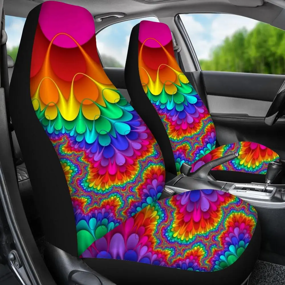 Чехлы для автомобильных сидений TOADDMOS Нескользящие прочные этнические накидки на