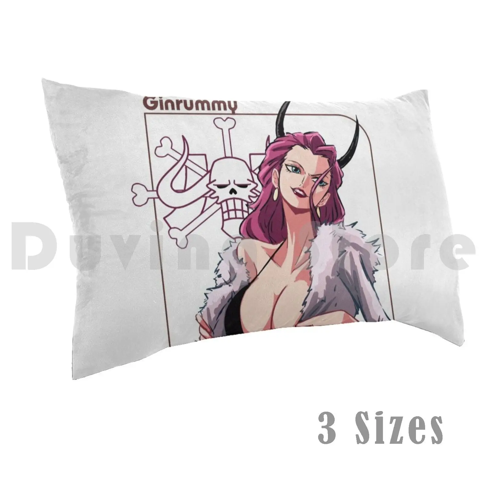 

Ginrummy Pillow Case Printed 50x75 Ginrummy Beasts Pirate Jewelry Bonney Anime Anime Manga