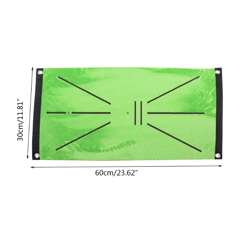 

Mini Swing Detection Batting Golf Practice Training Aid Rug for Swing Detection Batting for Home/Office/Outdoor G99D
